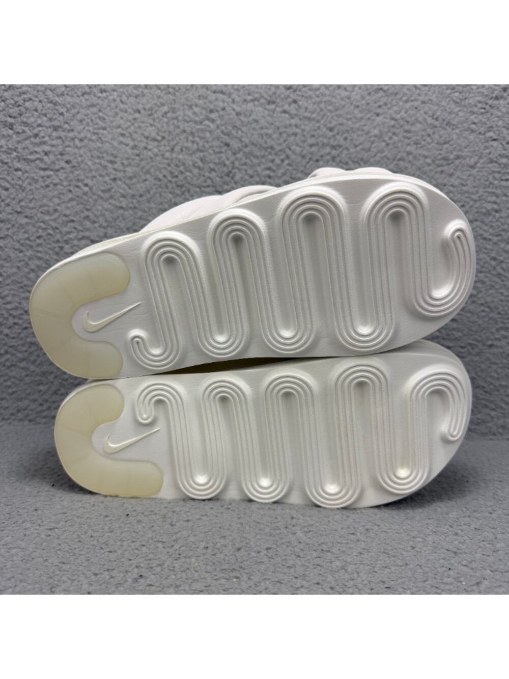 Nike Air Max Isla Sandals Womens 8 Shoes Summit White Platform Chunky Slingback - Picture 7 of 10